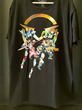 DreamWorks Voltron: Legendary Defender Black T-Shirt 2XL 100% Cotton 2017 picture