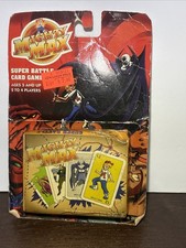 Vintage 1993 Mighty Max Super Battle Card Game by Bluebird UK in sealed package picture