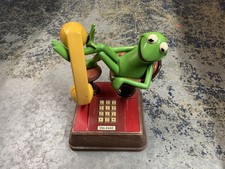 Vintage ATC Kermit The Frog Telephone Untested picture