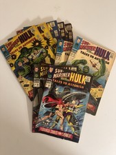 Tales to Astonish Sub-Mariner and Incredible Hulk Lot of 9 Damaged Readers picture
