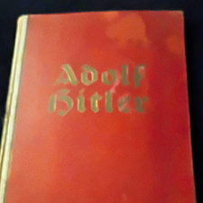 German Hardcover Book Adolf Hitler, WW II Militaria, Original Germany picture