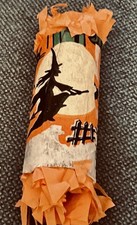 1-Rare vintage Halloween Crepe Paper Party Favor handmade with prizes no candy picture
