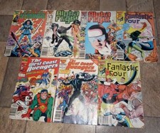 Vintage 1980s Marvel 25th Anniversary Comic Book Lot Of 7 picture