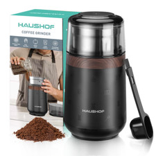 HAUSHOF One Touch Electric Coffee Grinder Spice Grinder Herb Grinder Dry Grinder picture