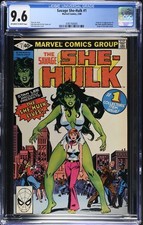 💚 Savage She-Hulk #1 CGC 9.6 OWW 1980 Origin & 1st Appearance of She-Hulk picture