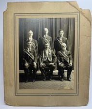 Antique c1905 IOOF Osgood Lodge 48 Portsmouth NH Group Photo Odd Fellows picture