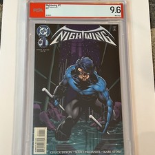 Nightwing #1 PSA 9.6 DC 1996 Chuck Dixon Scott McDaniel First Ongoing Series picture