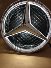 Mercedes-Benz radiator grille logo A B C E S GLK CLA class modified LED illumina picture