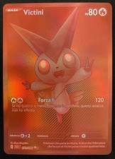 Pokemon TCG VICTINI RED BLK 172/086 BLACK LIGHT - ITA ITALIAN IT picture