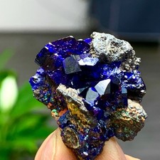 12G BEST Natural Azurite/Malachite crystal minerals specimens picture