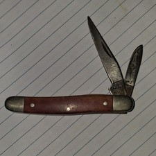 Vintage 1981 Case XX USA 9 Dot SR 62027  Pocket Knife 2 Blade picture