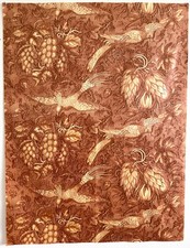 Antique French printed toile cirée / toile enduite Oilcloth Circa 1900 picture