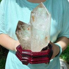 ALL 5LB Natural Smoky Quartz Obelisk Crystal Double Point Healing C3047 picture
