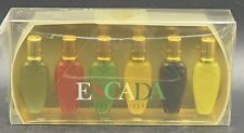 SEALED Vintage 1990s Escada 6 Piece Mini Perfume Collection France 4ml .14fl.oz picture