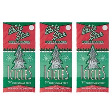 Brite Star Tinsel Icicles (Silver, 3000 Strands) picture