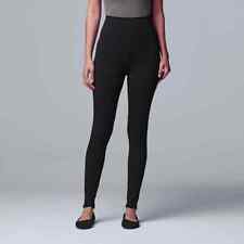Simply Vera Vera Wang Women' Black Live-In Shaping High Rise Leggings - S/M/L/XL picture
