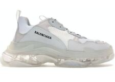 Balenciaga Men's Triple S Clear Sole Sneakers- Clear Sole/ Off White * picture