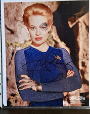 Jeri Ryan Signed 8x10 Star Trek Voyager Seven of Nine Autograph Creation COA picture