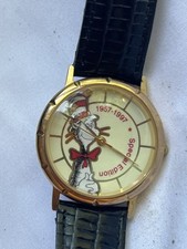 Vintage Dr. Seuss Cat in the Hat Limited Edition Watch 1957-1997 Windup Works picture