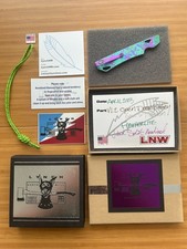 Lynch NW ODP V1.1 Featherlite Pry Bar - Joker Splat Anodized Ti picture