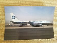 PAN AMERICAN AIRPLANE 6X4 AIRPLANE PHOTO ON HIGH QUALITY FUJICHROME*P7 picture