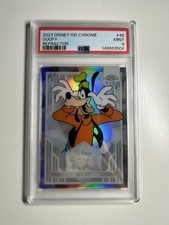 2023 Topps Disney 100 Chrome Goofy Refractor #48 PSA 9 Non-Sport Card picture