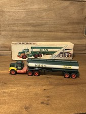1968 Hess Truck With One Insert And Original Box (Damaged Rear Mirror As Shown) picture