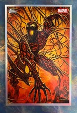 Topps 2026 Marvel Vault Vault Originals Carnage Art Card #VO-05  box topper picture