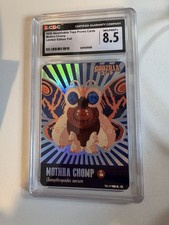 2026 ABOMINABLE TOYS MOTHRA CHOMP PROMO CARD - CGC 8.5 picture