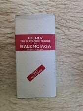 Le Dix Eau De Cologne de Balenciaga 4 oz Spray Atomizer Bottle new With Box Rare picture