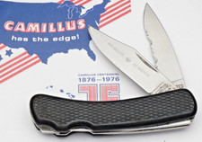 Camillus New York USA Patented Double Lockback Knife - Official BSA Knife picture
