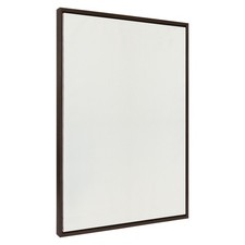 Kate and Laurel Sylvie Blank Framed Canvas 31.5x41.5 Brown Paint-Your-Own picture