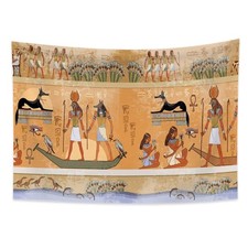 Haoyiyi Egyptian Tapestry Wall Hanging Ancient Egypt Mythology Culture Tapest... picture