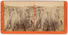 CALIFORNIA STEREOVIEW - CPRR - Auburn - Bloomer Cut - CE Watkins 1870s picture