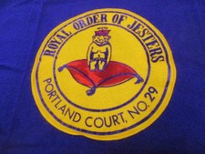 ROYAL ORDER OF JESTERS PENDLETON WOOL PORTLAND OREGON picture