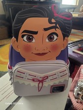 BNWT Loungefly Disney Encanto Luisa Cosplay Hard Tag (HT) Backpack picture