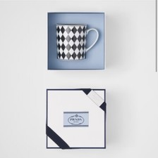New Prada Porcelain mug - Checkerboard Black And White Gift Box picture