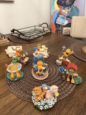 7 DANBURY MINT GARFIELD FIGURINES ***READ DESCRIPTION*  picture