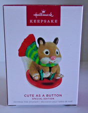 HALLMARK Keepsake Ornament - CUTE AS A BUTTON - 2023 -Special Edition -BRAND NEW picture