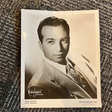 Press Photo Orchestra leader Russ Carlyle 8x10 picture