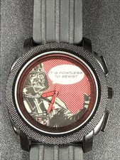 Large 50mm Men's Star Wars Watch, Darth Vader 