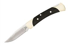 Buck Knives The 55 Mini 110 Folding Hunter Genuine Ebony Pocket Knife 0055BRS picture