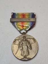WW1 US Navy Victory Medal With Aviation Bar picture