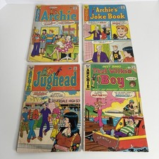 Vintage ARCHIE Comics Set of 4 Archie’s Joke Book, Jughead & More picture