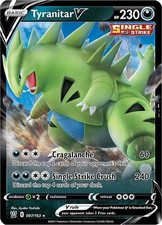 Tyranitar V Holo Ultra Rare SWSH05: Battle Styles 097/163 NM picture