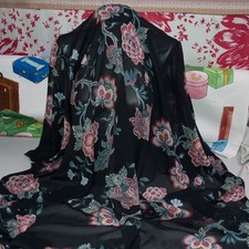 Etro authentic viscose stretch chiffon FABRIC by the meter Floral Made in Italy picture