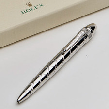 HOT Rolex Imperial Silver Signature Pen Finish Ballpoint Pen New Perfect Gift Vi picture