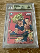 FP-034 Son Goku 2025 DBS Fusion World Limited Pack Manga Version 01 BGS 10 picture