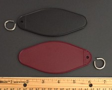 (TODAYS SPECIAL) ⭐ LOT OF 2 VTG KEY FOBS ⭐ MOTEL HOTEL KEYCHAINS W/ OLD RINGS picture