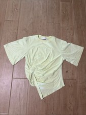 See by Chloe Asymmetric Knot Tee in Young Green picture